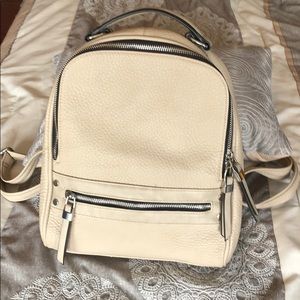 Vegan leather backpack